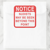 ナチュリストキャンプ/ビーチサイン スクエアシール (バッグ)