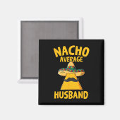 ナチョおもしろい平均夫結婚郎のCinco De マグネット (正面/裏面)