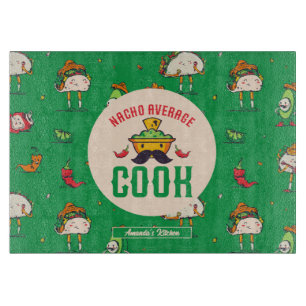 ナチョおもしろい平均調理師メキシコシンコデマヨ カッティングボード
