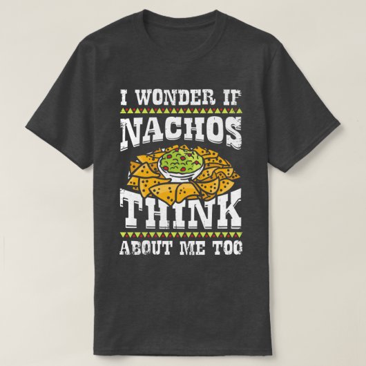 ナチョおもしろい恋人ギフト Tシャツ (デザイン正面)