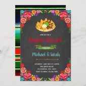 ナチョの平均的なブライダルシャワー招待 招待状 (正面/裏面)