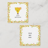 ナチョサンタとチップス ノートカード (正面/裏面)