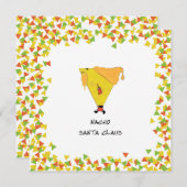 ナチョサンタとチップス 招待状 (正面/裏面)