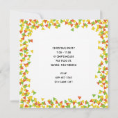 ナチョサンタとチップス 招待状 (裏面)