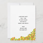 ナチョサンタ チップパーティー招待状 招待状 (裏面)