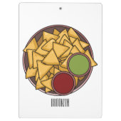 ナチョスの漫画イラスト クリップボード (裏面)