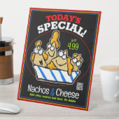 ナチョスチーズトゥデイズスペシャルデリフードトラック 台座サイン (インサイチュ)