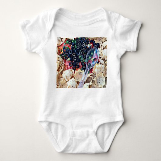 ナチョスナチョス ベビーボディスーツ (正面)