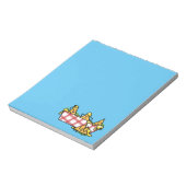 ナチョス溶融チーズジャラペーノナチョトルティーヤチップス ノートパッド (回転)