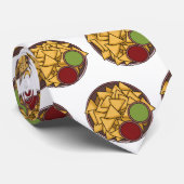 ナチョス漫画イラストレーション ネクタイ (ロール)