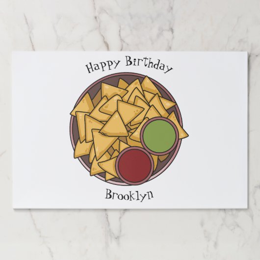 ナチョス漫画イラストレーション ペーパーパッド (正面)