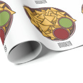 ナチョス漫画イラストレーション ラッピングペーパー (ロールコーナー)