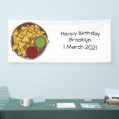 ナチョス漫画イラストレーション 横断幕 (トレードショー)