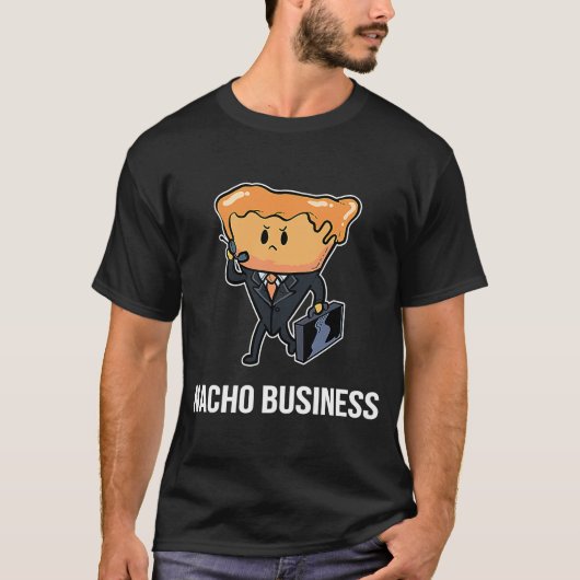 ナチョビジネスマン Tシャツ (正面)