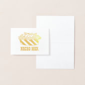 ナチョマンスナックフードチーズチップスグルメ おもしろい 箔カード (ディスプレー)