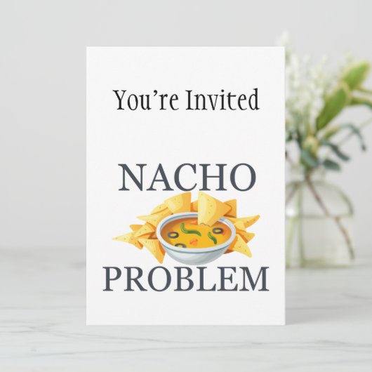 ナチョ問題 招待状 (スタンド正面)