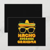 ナチョ平均おばあちゃんチンコデマヨファミリー ポストカード (正面/裏面)