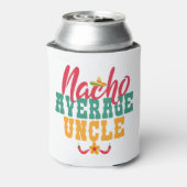 ナチョ平均おもしろいおじさんCinco De Mayoギフト 缶クーラー (缶裏面)