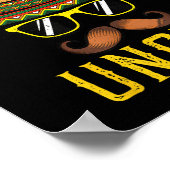 ナチョ平均おもしろい叔父Cinco De Mayo Mexican So ポスター (角)