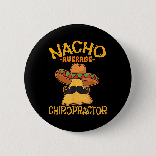 ナチョ平均カイロプラクターメキシコシンコデマヨF 缶バッジ (正面)