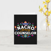 ナチョ平均カウンセラーCinco De Mayoマッチングファム カード (黄色い花)