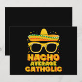 ナチョ平均カトリック教会シンコデマヨ 招待状 (正面/裏面)