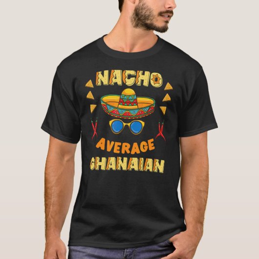 ナチョ平均ガーナシンコデマヨ Tシャツ (正面)