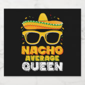 ナチョ平均クイーンガールファミリーシンコデマヨ ビールラベル (シングルラベル)