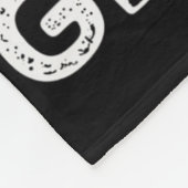 ナチョ平均グリラーサボバーベグリルユーモア フリースブランケット (角)