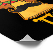 ナチョ平均シオメキシカンディッシュおじさんチンコデマヨ ポスター (角)