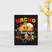 ナチョ平均ナースシンコデマヨフィエスタメキシコN カード (黄色い花)