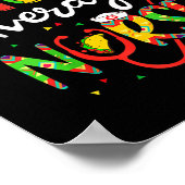 ナチョ平均ナースチンコデマヨフィエスタ ポスター (角)