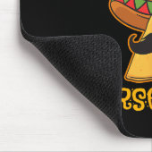 ナチョ平均ナース側近Cinco De Mayo Mexic マウスパッド (コーナー)