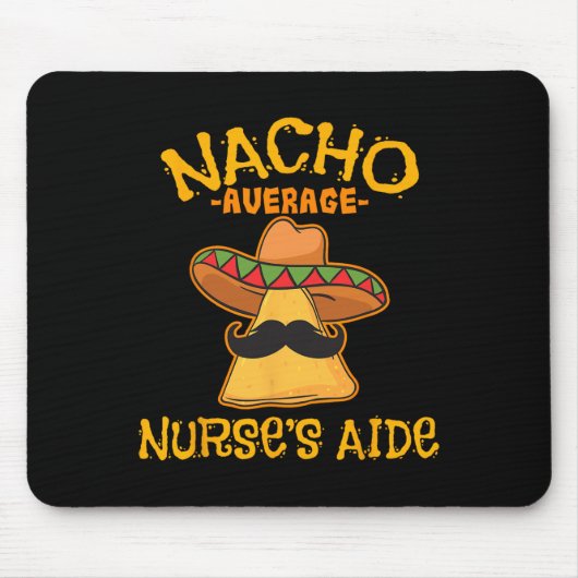 ナチョ平均ナース側近Cinco De Mayo Mexic マウスパッド (正面)
