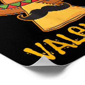 ナチョ平均バレンタインメキシカンツバレンタイン ポスター (角)