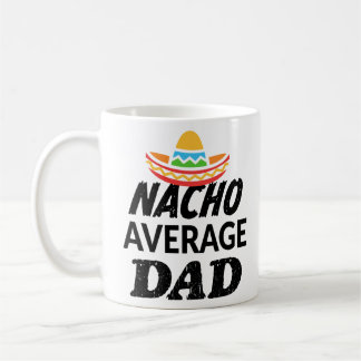 ナチョ平均パパおもしろいシャツmens daddy tシャツ コーヒーマグカップ