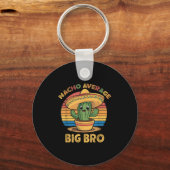 ナチョ平均ビッグBroマッチングMexican Cinco De Ma キーホルダー (正面)