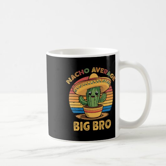 ナチョ平均ビッグBroマッチングMexican Cinco De Ma コーヒーマグカップ (右)