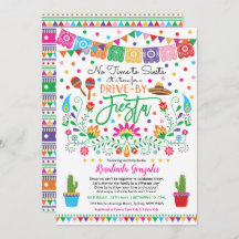 ナチョ平均フェスタ車でベビーシャワーを通過