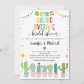 ナチョ平均ブライダルシャワーカボスフィエスタ 招待状 (正面)