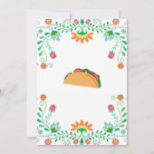 ナチョ平均ブライダルシャワー招待 招待状 (裏面)