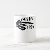 ナチョ平均マパーソナライズされたウラ名おもしろいTaco コーヒーマグカップ (中央)