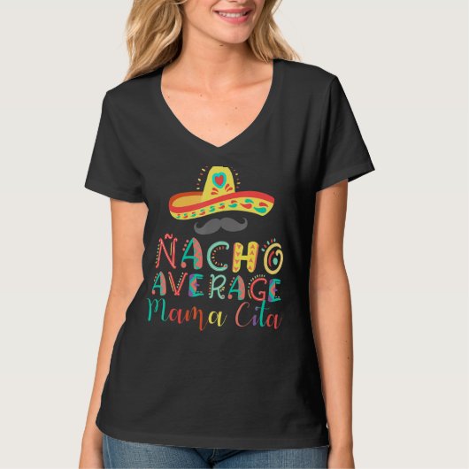 ナチョ平均ママチタチンコデマヨ Tシャツ (正面)
