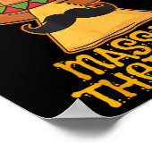 ナチョ平均メイジセラピストミューズシンコデマヨP ポスター (角)