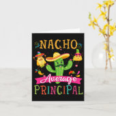 ナチョ平均メキシおもしろいコサボテンCinco カード (黄色い花)