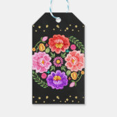 ナチョ平均メキシコフローラフェスタ赤ちゃんシャワー ギフトタグ (裏面)