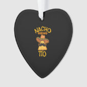 ナチョ平均メキシコ料理のおじさんシンコ·デ·マイヨ オーナメント (正面)