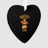 ナチョ平均メキシコ料理のおじさんシンコ·デ·マイヨ オーナメント (正面)