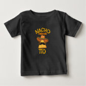ナチョ平均メキシコ料理のおじさんシンコ·デ·マイヨ ベビーTシャツ (正面)