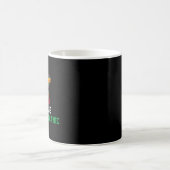 ナチョ平均モーター整備士マグ コーヒーマグカップ (中央)